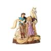 Enesco Disney Traditions by Jim Shore Tangled Carved by Heart Live Your Dream Multicolor Figurine, 21.5 Inches,