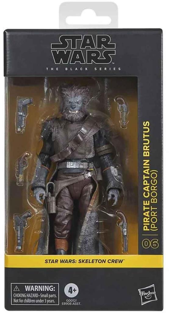 Hasbro Звездные Войны Черная Серия Брут, Звездные Войны: Коллекционный 6-дюймовый скелетный экипаж (15см) Фигурка G0012, Оригинальная