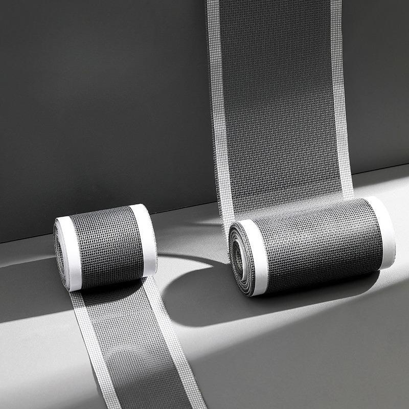 Ремонтная лента для окон и дверей, Клейкая заплатка для заделки разрывов, дыр, порезов, Самоклеящаяся сетчатая пленка для ремонта москитных сеток