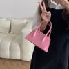 Niche Design Women's Bag Pink Small Square Bag New Texture Portable Small Bag Simple Messenger Bag Tide