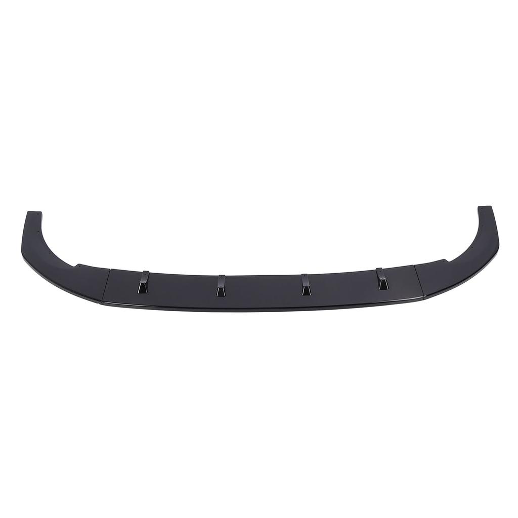 Спойлер на передний бампер, глянцевый черный, улучшенная аэродинамика, комплект для кузова переднего бампера, сплиттер для 8