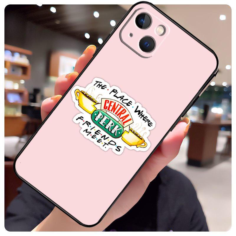 Central Perk Friends Case For iPhone 15 Pro Max 14 13 12 11 16 17 Pro Max mini 15 16 Plus 16e 17 Air Phone Cover