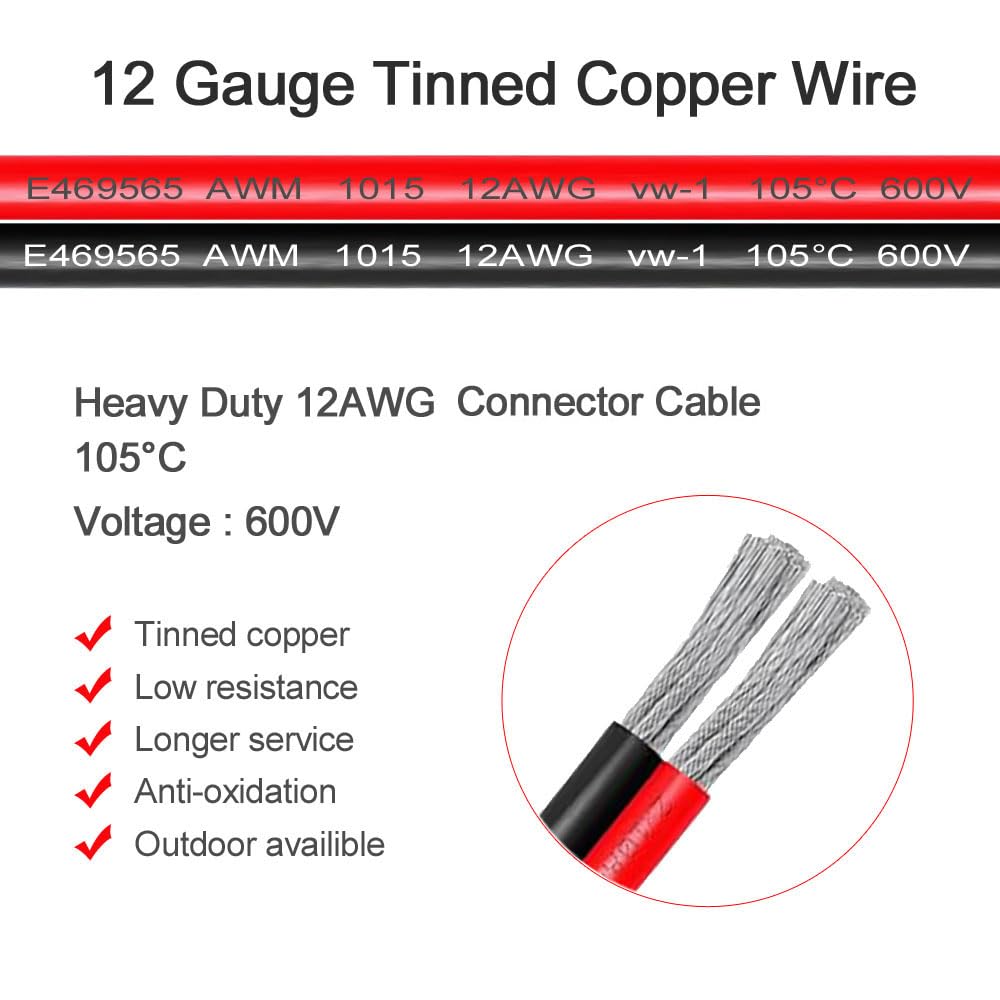 2-контактный разъем DTP с проводом 12 AWG, 2-контактный водонепроницаемый электрический разъем DT для автомобилей, штекер папа/мама, жгут проводов, для
