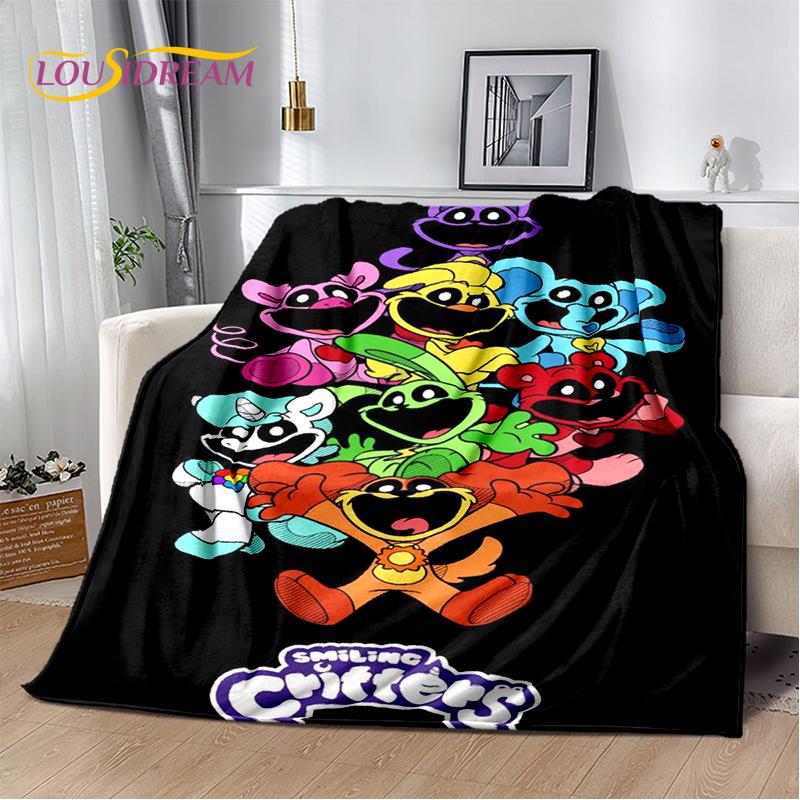 Милые S-Улыбающиеся C-Существа Catnap Craftycorn Мультяшные Мягкие Одеяла, Плед Уютное Одеяло для Кроватей Дивана Дома Подарок для Детей