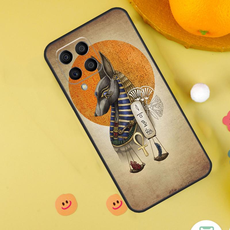 Чехол Anubis Египетский Бог для Samsung Galaxy M20 M30s M31 M51 M15 M55 M13 M23 M33 M53 M12 M32 M52 M14 M34 M54