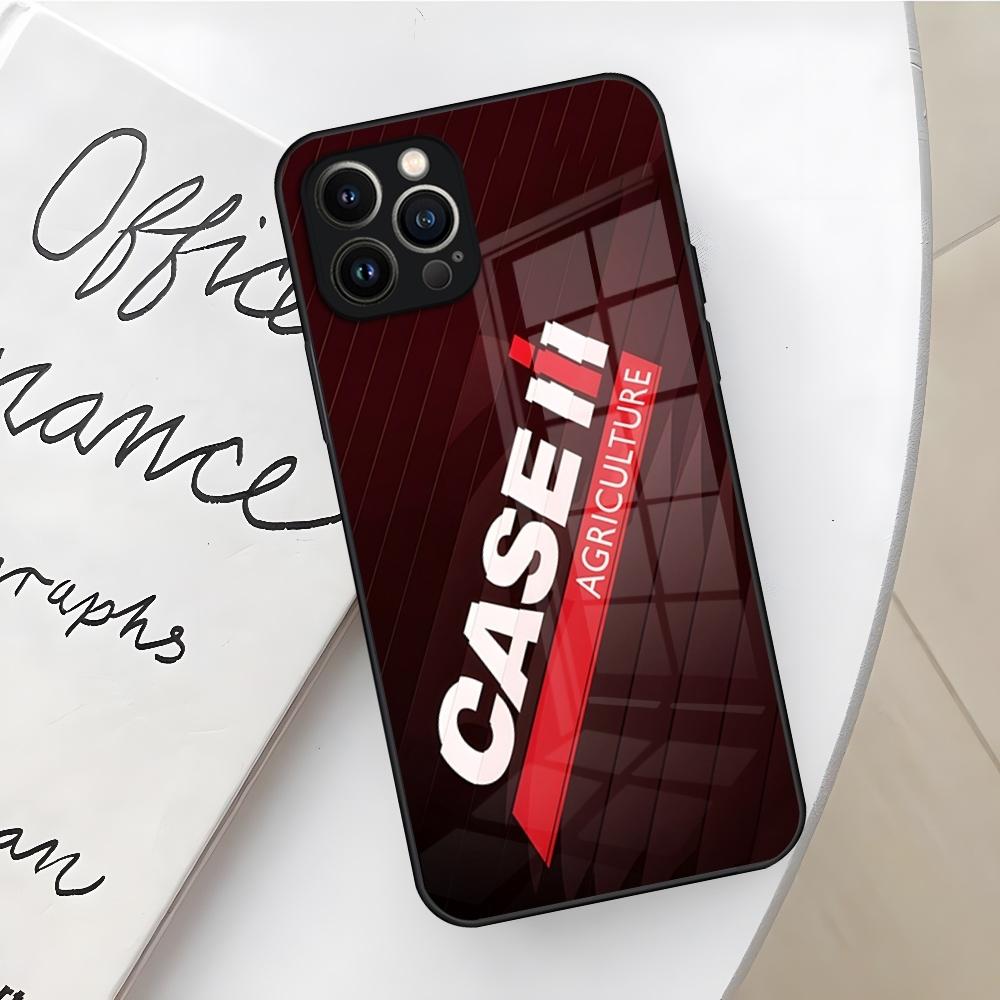 Чехол International Havester IH Трактор Чехол для телефона для Iphone 16 15 14 12 11 13 Pro Max Mini X Xr Xs Se 8 Puls Стеклянный Чехол