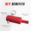 Fast Lifting Trailer Jack Drill Adapter Tool Metal Trailer Jack Adapter  For 1" Handle Studs