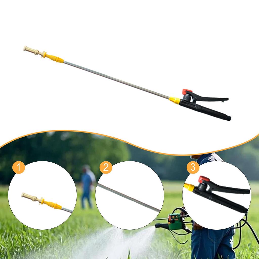 Выдвижная штанга-распылитель Садовый аксессуар 70см-130см Удлинение для использования на открытом воздухе