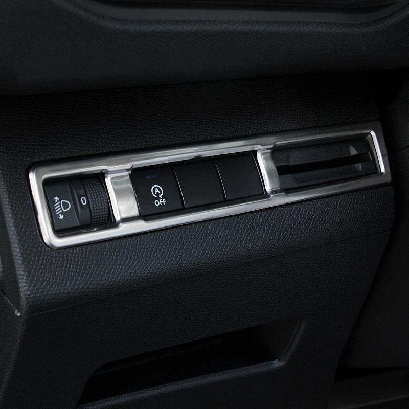 Ручка регулировки фар автомобиля, крышка переключателя, накладка, наклейка для Peugeot 3008 5008 GT 2016 2017 2018 2022 2023