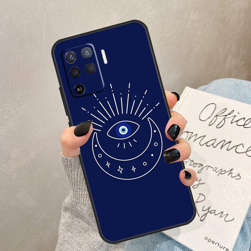 Чехол «Сглаз» для OPPO A74 A54 A57 A53 S A96 A76 A16 A5 A9 A31 A15 A17 A77 A93 A91 A52 A72
