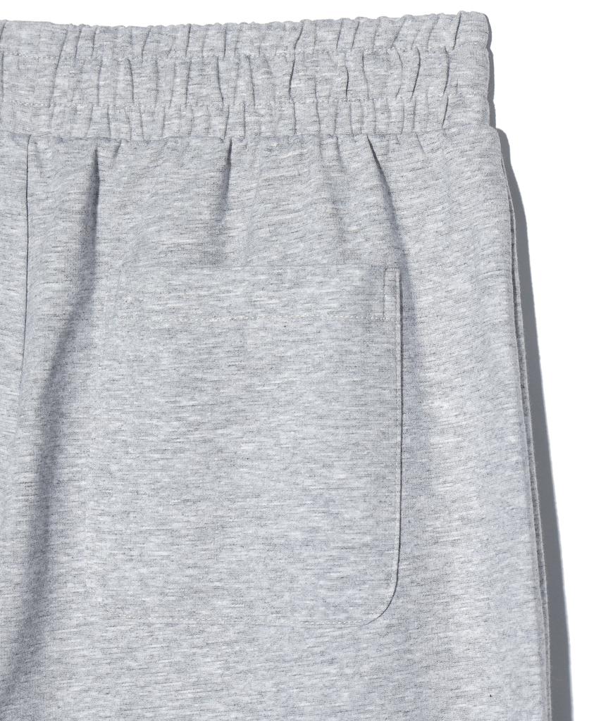 DISTN9NE Elastic Waist Wide Sweatpants Melange Grey (Lp3Pf706-097)