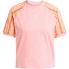 Originals Logo Crew Neck Short Sleeve T-Shirt Women Tops Pink KC0769