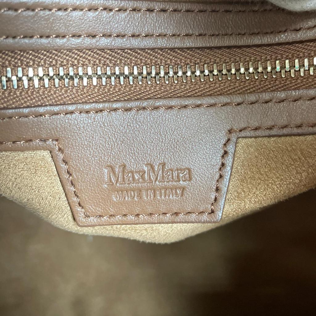 MAX MARA 2-way teddy bear bag 4.51609E+12 Handbag Brown Women used