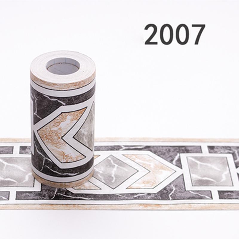 10 м Самоклеящиеся ПВХ Настенные наклейки на линию талии Гостиная Плинтус Обои Кухня Ванная Водонепроницаемая Декоративная наклейка