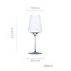Luxury Superior Drinkware Quality Crystal Cloud Wine Glass 0.5mm Extremely Thin Handmade Champagne Glass Cups Tall Wine Glass