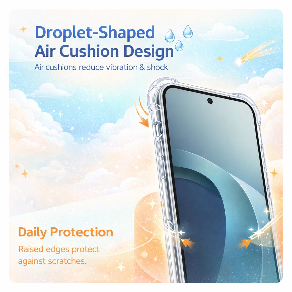 Soft Case For HMD Crest 5G Soft Cover Anti Fingerprint Camera Protection CA0002