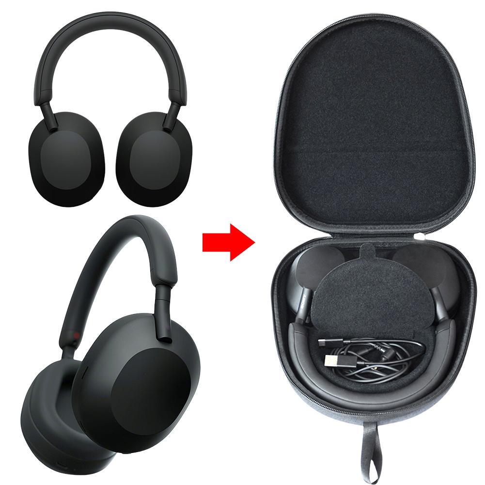 Жесткий чехол для переноски наушников Sony WH1000XM5, портативная сумка для хранения, дорожный защитный чехол из EVA для наушников Sony WH-1000XM5