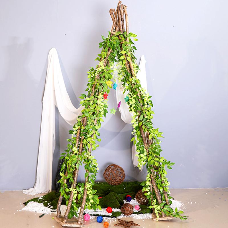 1шт настенное растение лоза домашний декор свадебная арка искусственный цветок садовый декор искусственная глициния лоза гирлянда цветочная гирлянда