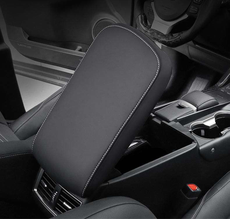 Armrest box cover for Lexus NX black