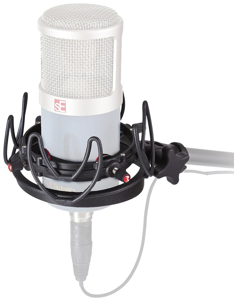 Амортизирующее крепление для универсального микрофона Rycote InVision, черное.