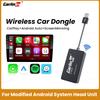 Carlinkit Проводной/Беспроводной CarPlay Беспроводной Android Auto Донгл Зеркало Для Модификации Android Экрана Автомобиля Ariplay Smart Link IOS 14 15