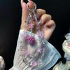 Phone Chain Luxury Crystal Phone Chain Creative Wrist Chain Handmade Beaded Ins Style Accessories Pendant High-End Feel