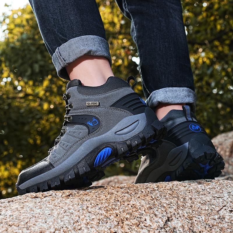 36-47 Couple Large Anti Slip Fashion Trend Outdoor Mountaineering Shoes Casual Sports Hiking Shoes