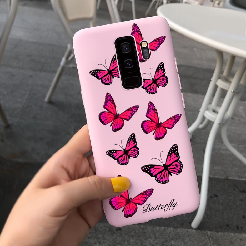 Чехол для Samsung Galaxy S9 Plus S9+ G965F Милый Конфетный Расписной Fundas Матовый Чехол для Samsung S9 S9+ S 9 Plus Чехол для Телефона Мягкие Сумки