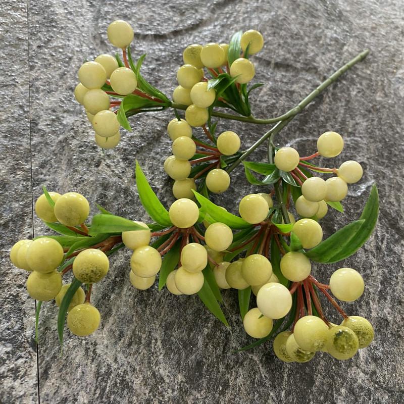 Chinese Red Style Prosperity Fruit For Home Office Living Decoration Room