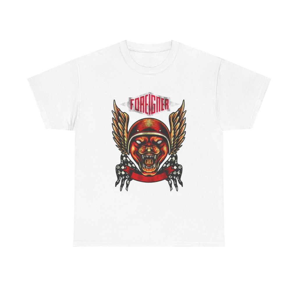 Men's and Women's T-shirts Foreigner Graphic