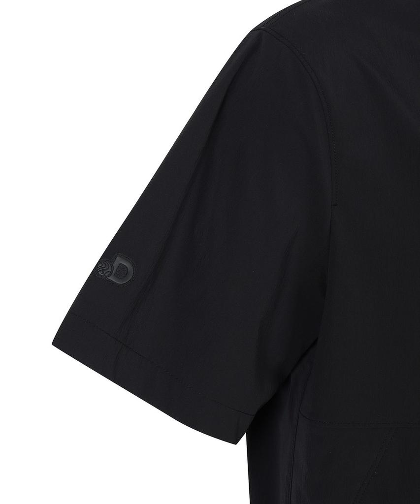 DISCOVERY EXPEDITION Uni Freshvent Легкая тканая футболка с коротким рукавом для тренировок (черный)