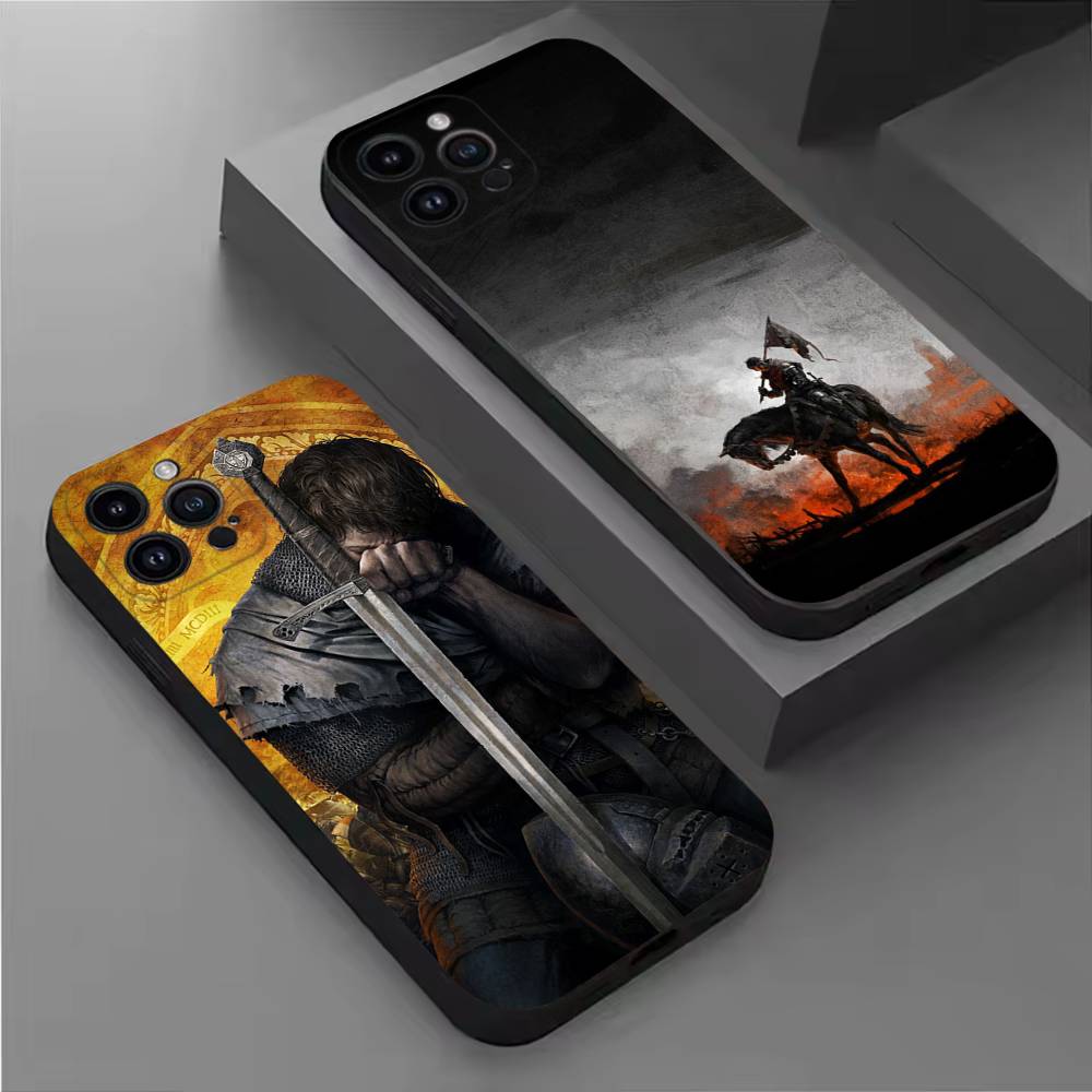 Чехол для телефона Kingdom Come Deliverance для iPhone 17,16,15,14,13,12,11 Plus,Pro Max,XS,X,XR,SE,Mini,8,7, Мягкий силиконовый черный чехол