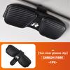 For Volkswagen VW Double Card Leather Magnetic Eyeglass Frame Sunglasses Clip Tiguan CC Jetta Polo Golf 4 5 6 Passat B5 B6 B7 CC zk0