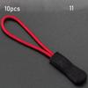 Buckle Suitcase Tent Backpack Zipper Pull Zip Puller Replacement Ends Lock Zips Cord Rope Pullers