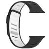Двухцветный спортивный ремешок для Apple Watch Ultra 3/2/1 49 мм 41 42 45 44 46 мм, дышащий силиконовый ремешок для Iwatch серий 11 10 9 8 7 SE