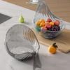 Корзина для мытья фруктов и овощей Yousheng с ручкой, пищевой класс, не содержит БФА, легко моется, многофункциональный таз для мытья фруктов с дренажными отверстиями