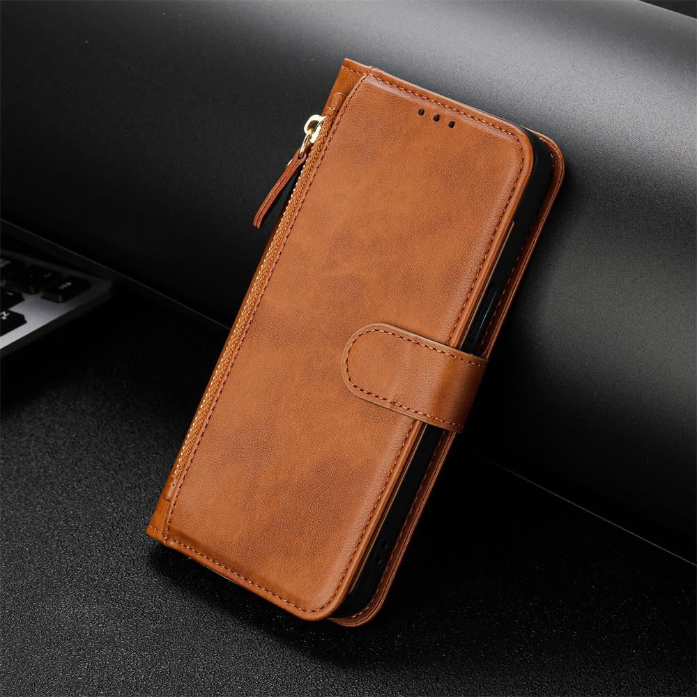 Роскошный кожаный чехол-кошелек для телефона Motorola Moto G86 G56 G06 G75 G55 G35 G15 G05, чехол-книжка