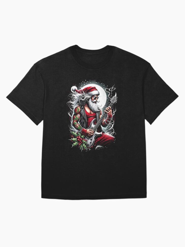 Pantera Heavy Metal Santa - Christmas Oversized Unisex T-Shirt