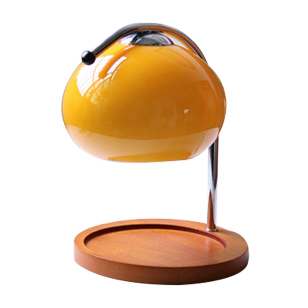 Арома лампа для плавления воска ретро деревянный поднос для хранения стеклянная лампа для подогрева свечей спальня прикроватная лампа