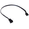 1Pc Motherboard Pwm Fan 4Pin Splitter Extension Cable Wire Cord Fan Cable