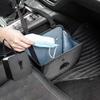 Большая вместимость автомобильного мусорного бака с регулируемым ремнем, водонепроницаемый складной автомобильный органайзер для мусора, подвесная переносная сумка для хранения