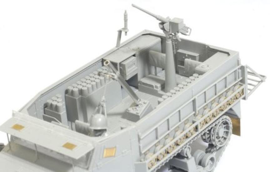 Пластиковая модель миномета Dragon M21 1/35 самоходная