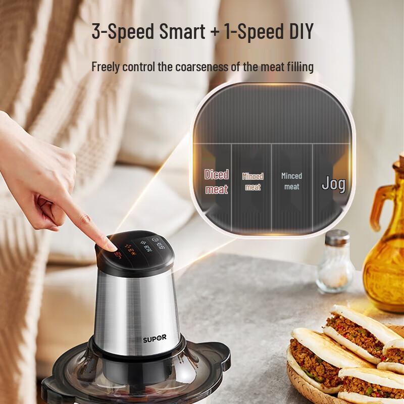Supor Electric Meat Grinder Food Processor CN plug (adapter included)