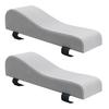 1 Pair Memory Foam Armrest Pad Chair Armrest Cushion with Adjustable Straps Elbow Support Pillow for Home Gaming Chair Office Chair