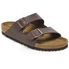 Birkenstock Модные шлепанцы Arizona Унисекс Сандалии Коричневые 0451161