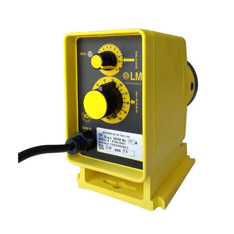 LMI Milton Roy P166-368TI Electromagnetic Diaphragm Dosing Pump for Wastewater Treatment