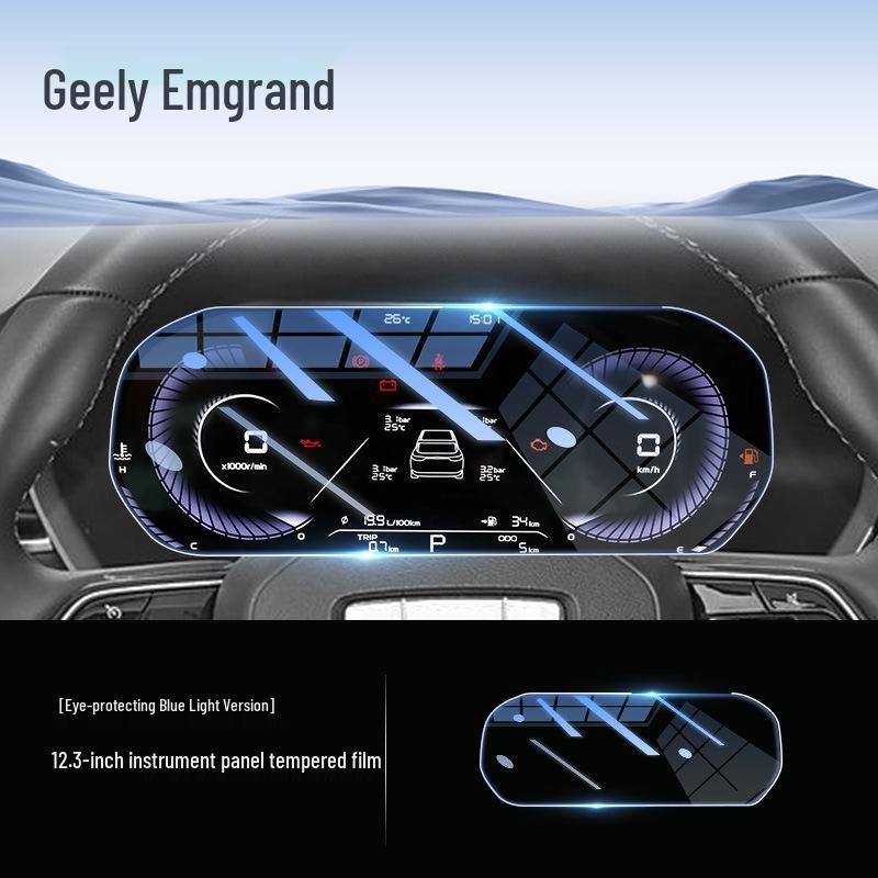 Закаленное защитное стекло для Geely Emgrand 4-го поколения - 25 моделей
