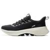 New LiNing Anti-Slip Wear-Resistant Breathable Supportive Lightweight Rebound Low-Top Casual Shoes Women's Black AGLV022-2