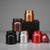 Mini Stainless Steel Sealed Jar Portable Travel Moisture-proof Solid Color Nut Candy Food Storage Container Tea Can Metal Box