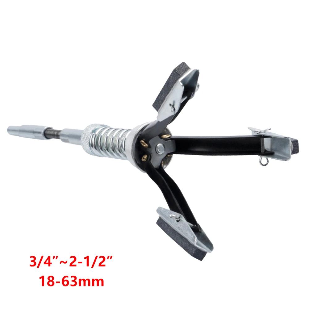 Three-jaw Cylinder Sander Inner Diameter Grinder Steel Car Engine Brake Cylinder Bore Hone Tool Flexible Shaft Honing 19-64mm